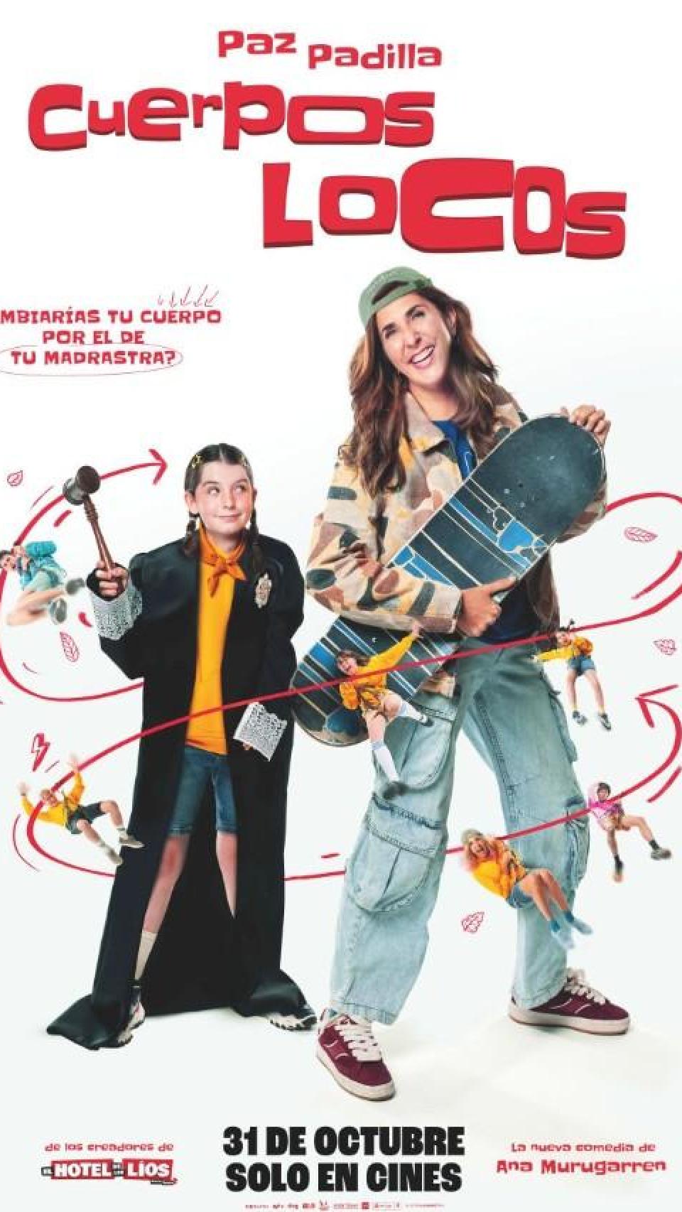 El cartel de la película donde debuta Miguel Ángel Revilla.