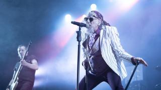 El Drogas, durante su actuación en The Wild, en Vigo