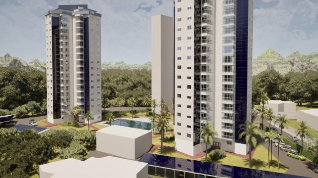 Recreación de cómo quedarán los dos rascacielos de Benidorm con el nuevo sistema.