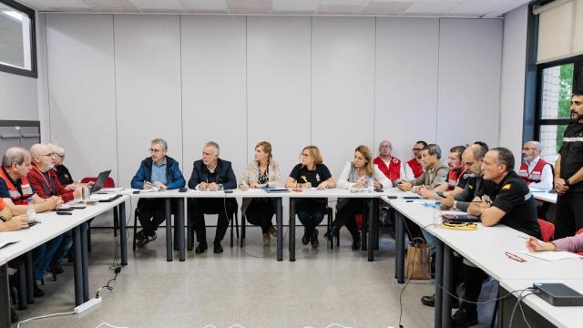 Cecopi los días posteriores a la dana. Carlos Luján / Europa Press