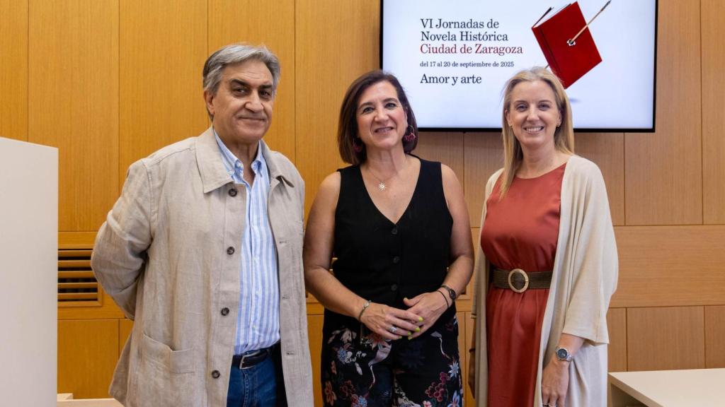Presentación de las Jornadas de Novela Histórica Ciudad de Zaragoza 2025.