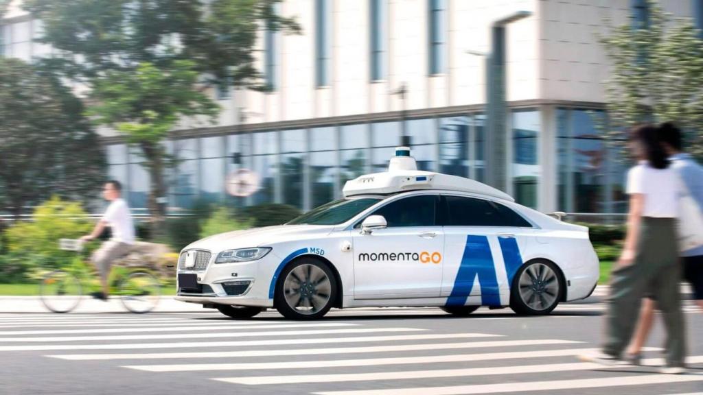 Robotaxi de Momenta.