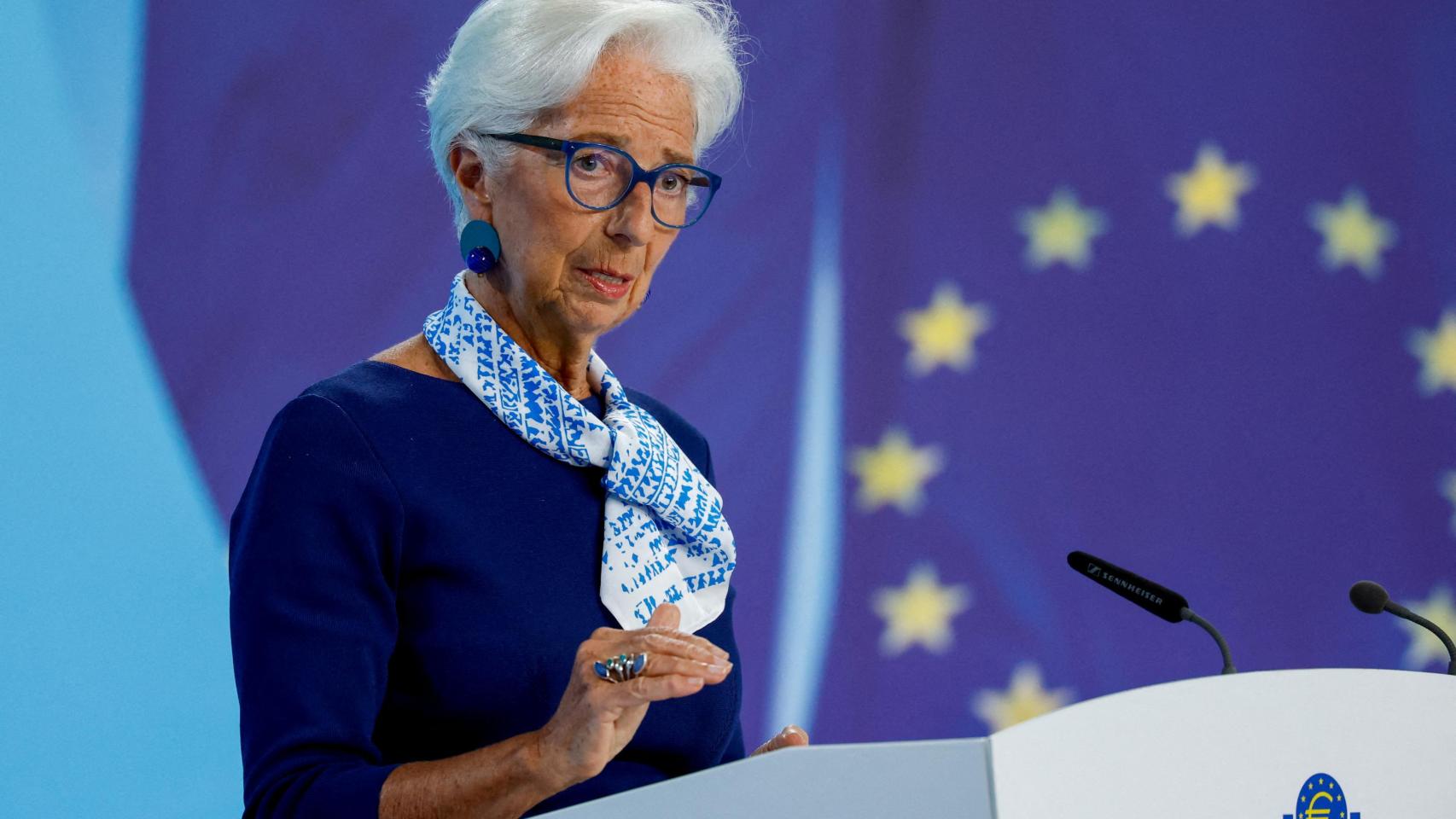 La presidenta del BCE, Christine Lagarde.