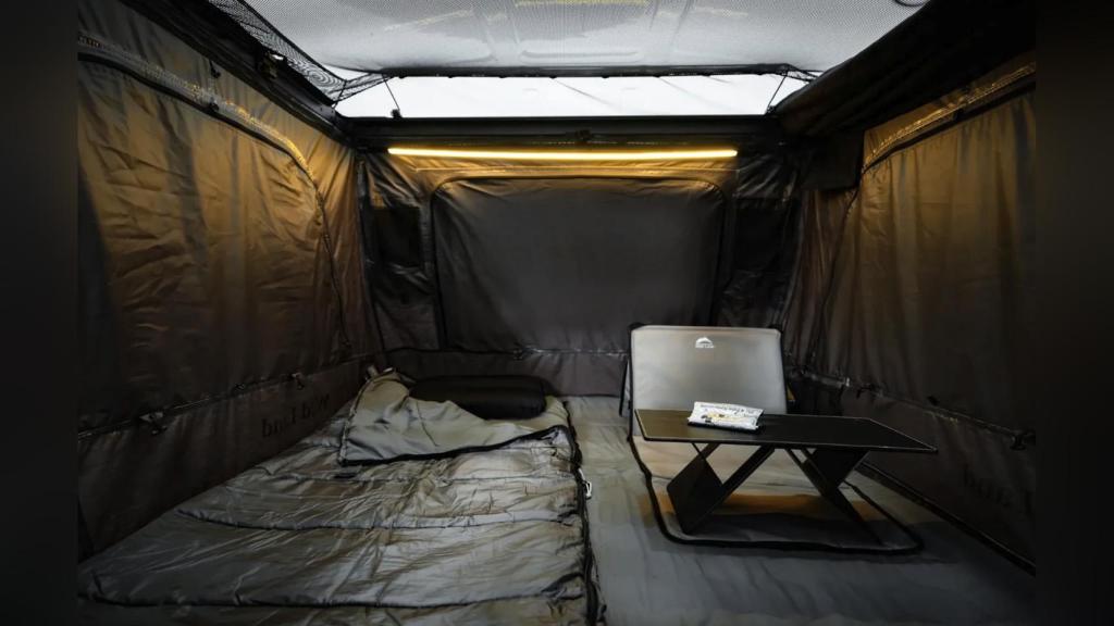 Interior de la Sky Rover.