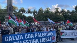 Imagen de la concentración en el Obelisco.