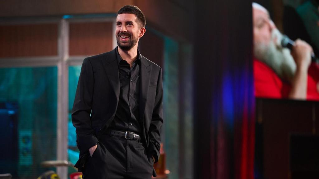 David Broncano durante el programa.