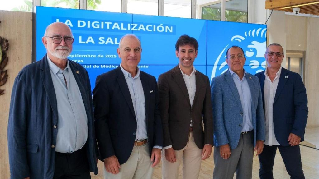 Jaime Giner, Hermann Schwarz, Dani Valero, Carlos Fornes y Juan José Tirado. Pablo Miranzo