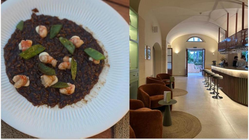 Arroz meloso y el bar de Es Pati de Montiuri.