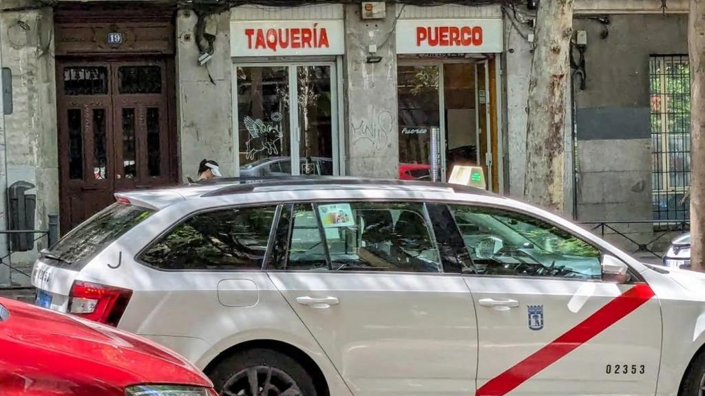 Taquería Puerco, en Madrid.