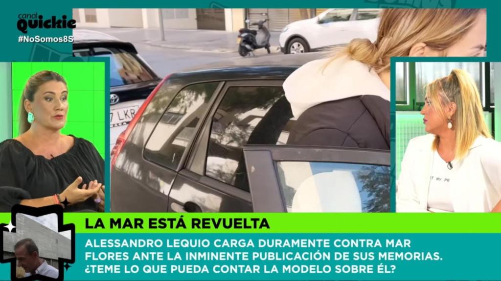 Carlota Corredera y Marta Riesco en 'No somos nadie'.