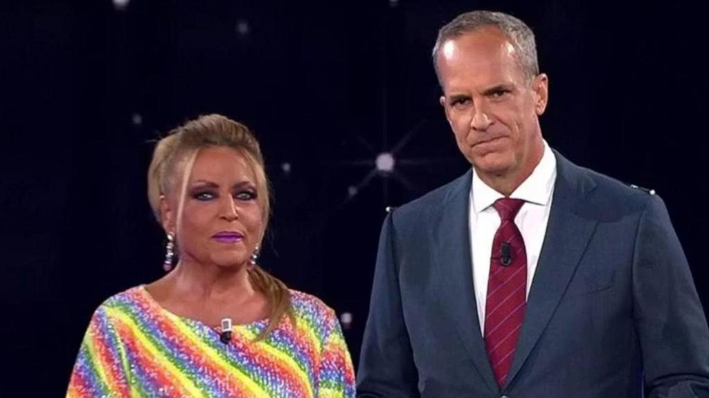 Lydia Lozano y Santi Acosta en '¡De viernes!'.