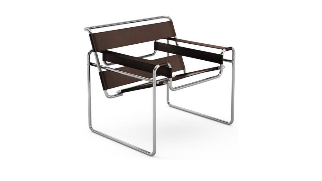 Silla Wassily disponible en Knoll por un precio de 2.577,74 euros.