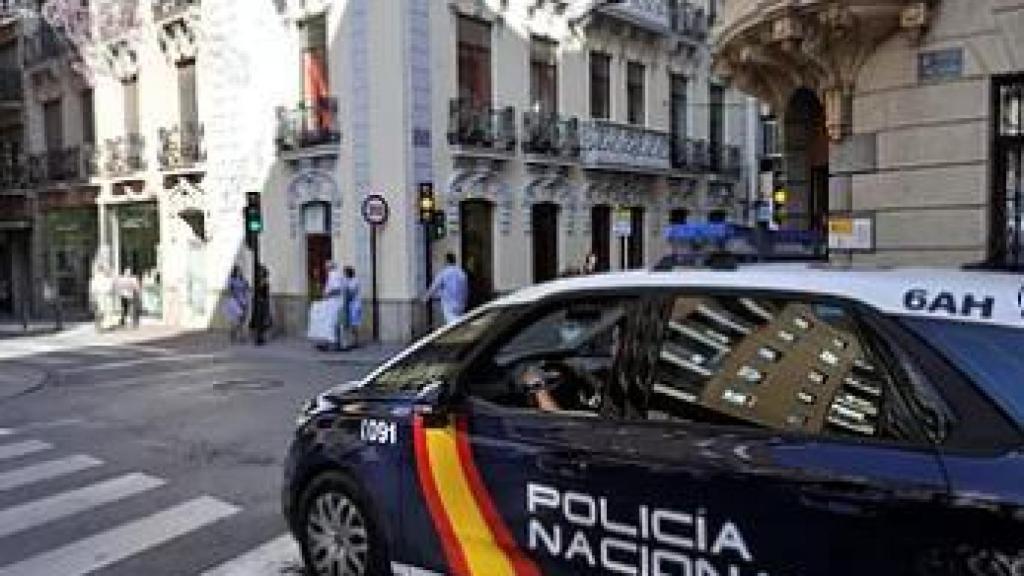 Coche de la Policía Nacional.