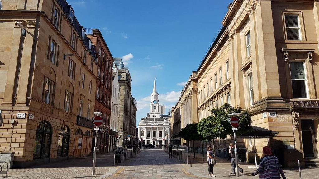 Glasgow, ciudad de Escocia.
