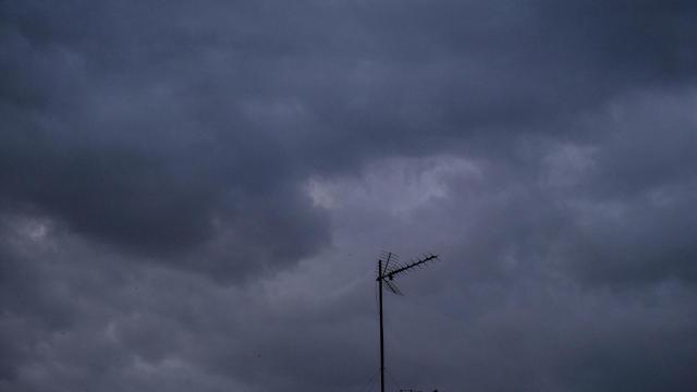 Cielo nublado en Elche