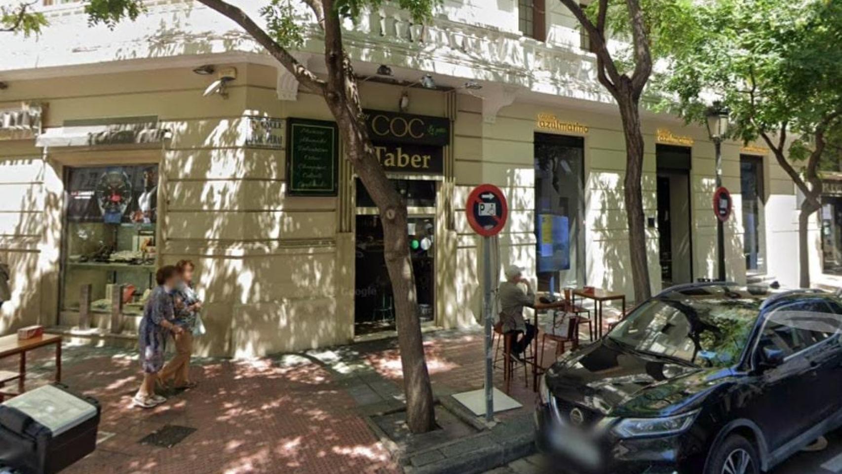 Exterior del bar más pequeño de Zaragoza