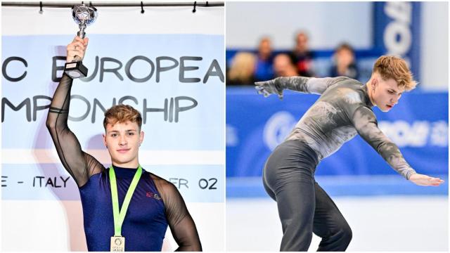 El coruñés Lucas Yáñez se proclama campeón de Europa de patinaje artístico