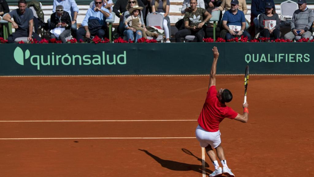 Un tenista español en la Copa Davis