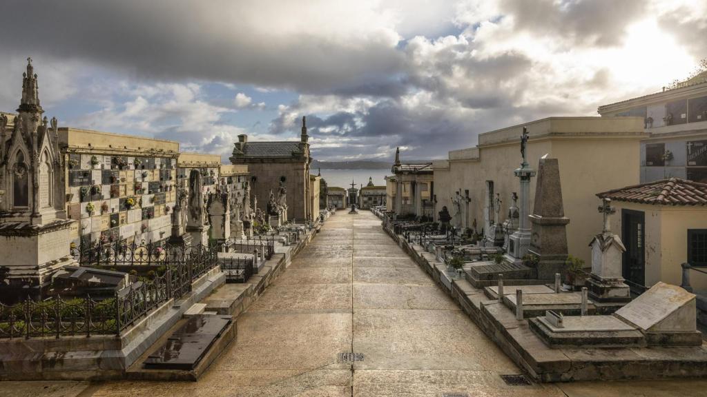 Cementerio de San Amaro en A Coruña.