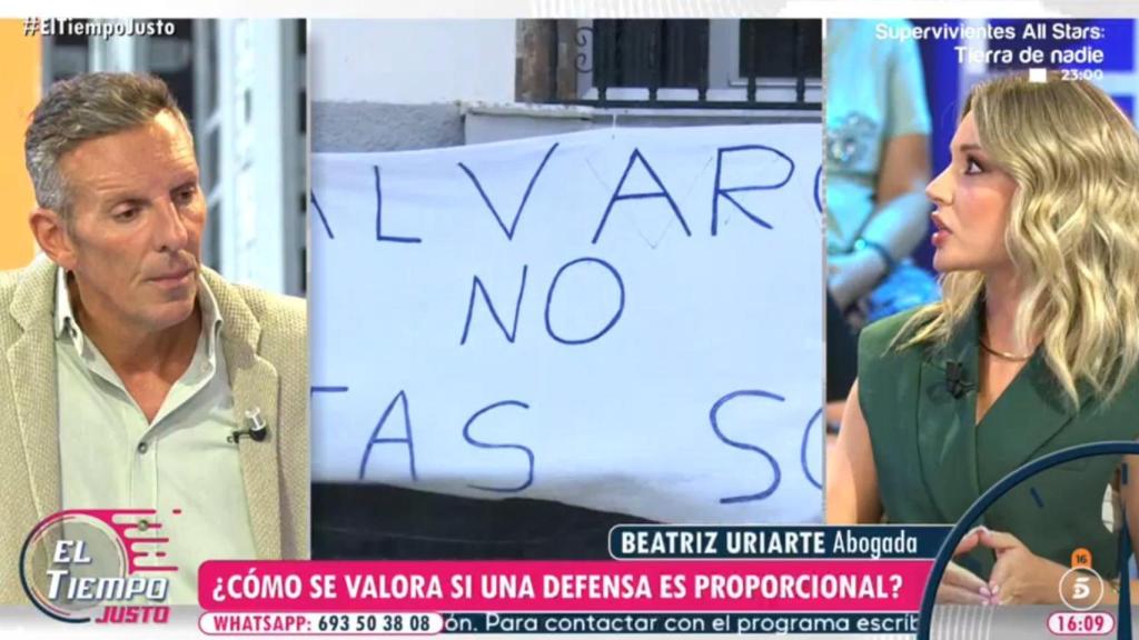 Joaquín Prat charla con la abogada Beatriz Uriarte en 'El tiempo justo'.