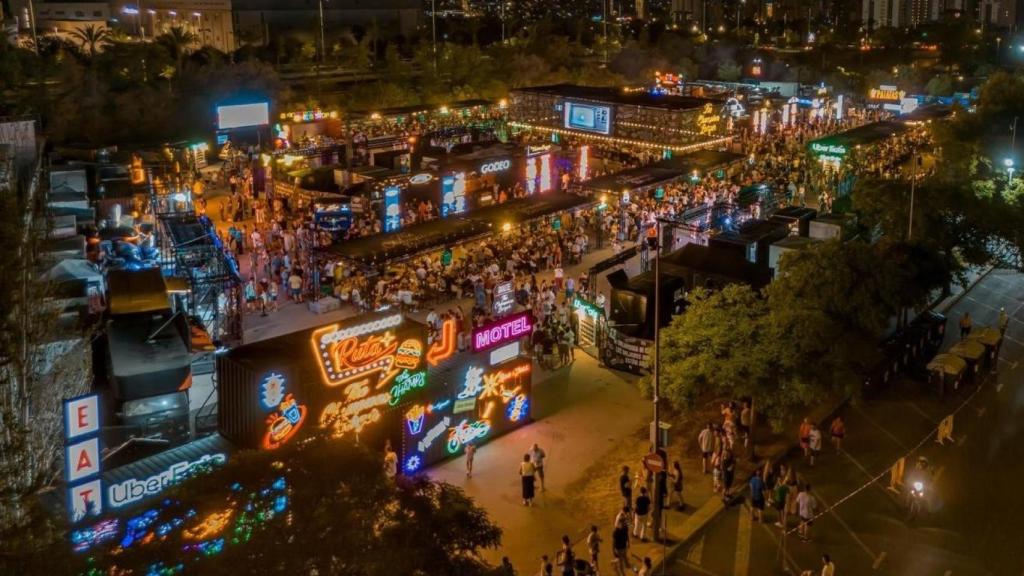 El festival gastronómico The Champions Burger.