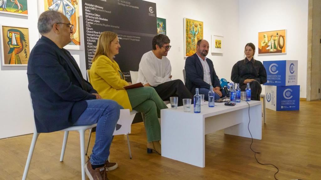 Imagen de la presentación esta mañana.