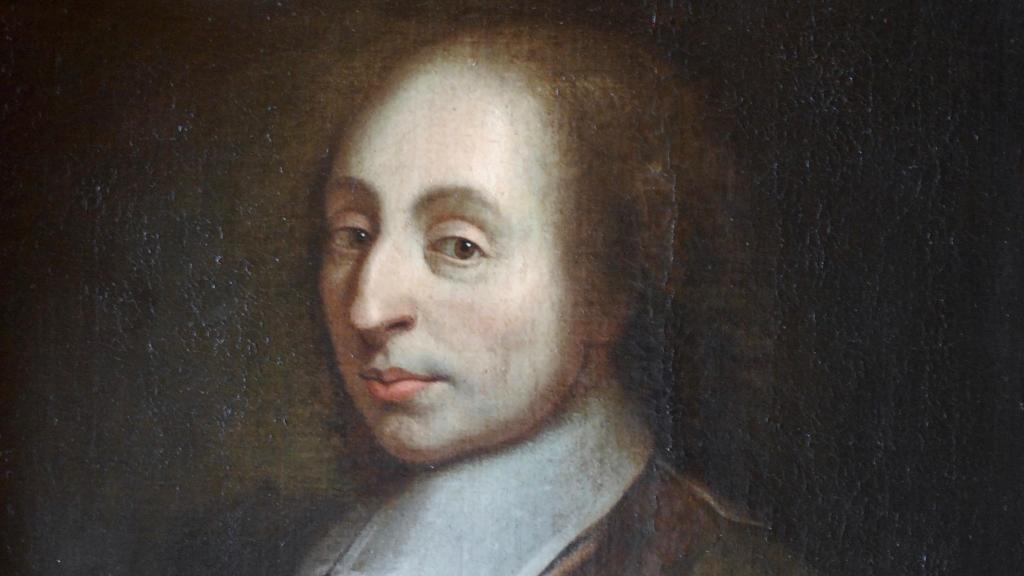 Blaise Pascal. Copia anónima de 1690 de un retrato realizado por François II Quesnel