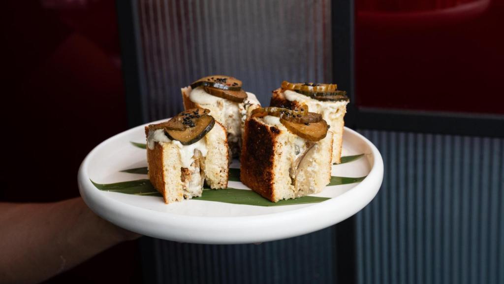 Un katsu sando diferente.