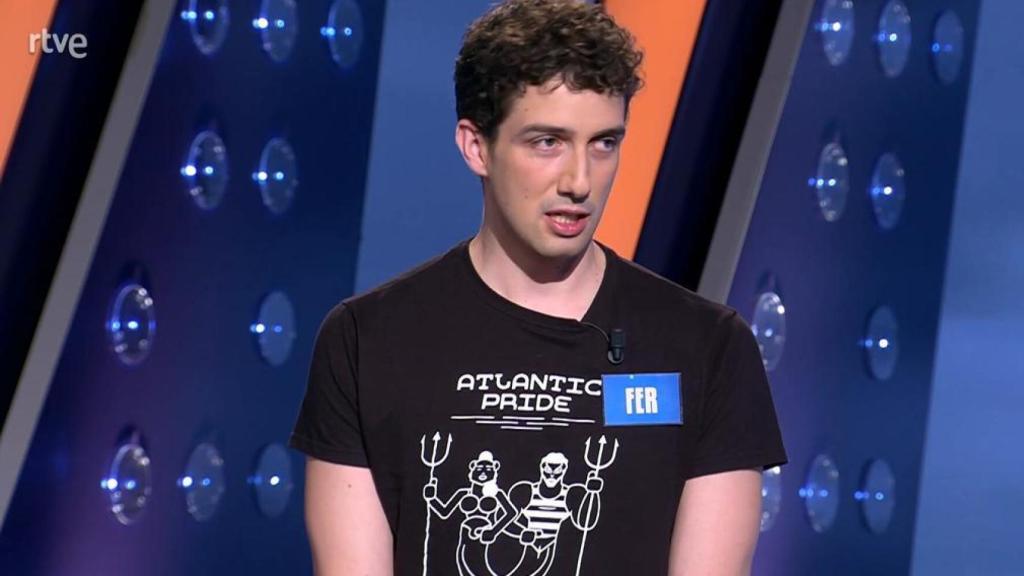 Fer Castro, exconcursante de 'Saber y ganar'.