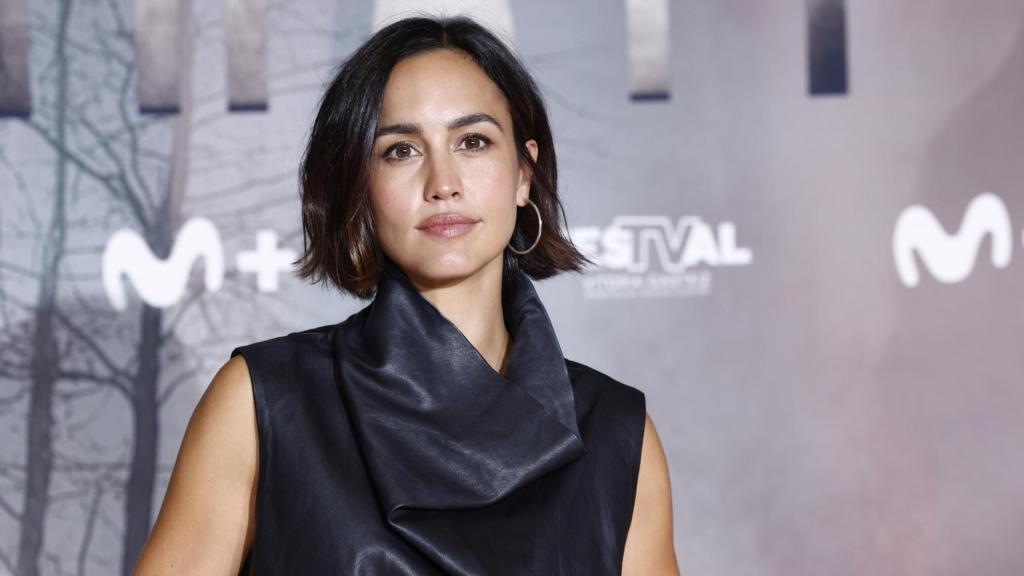 Megan Montaner en la presentación del FesTVal.