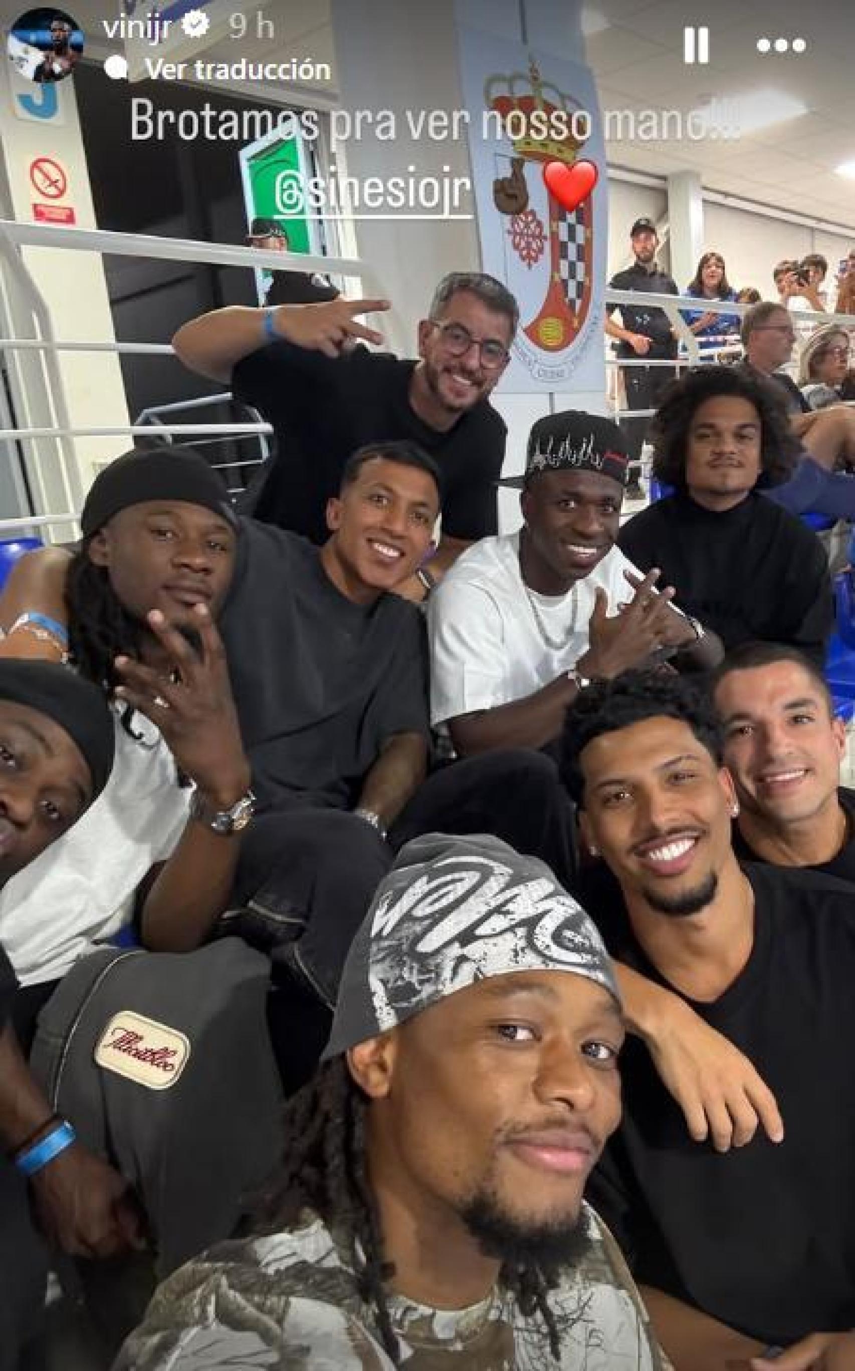 Foto: Instagram de Vinicius Jr.