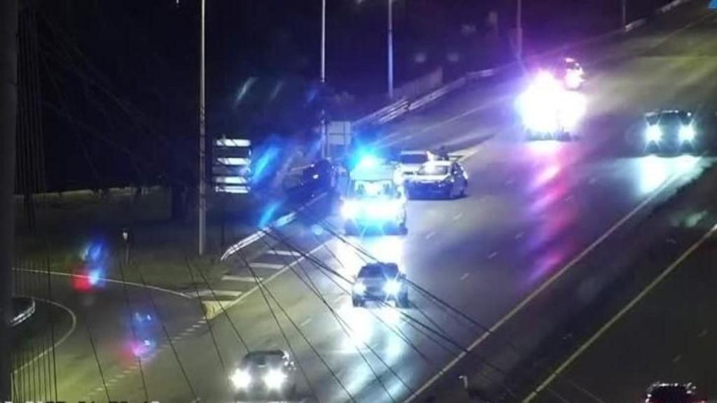 Accidente en la avenida de Alfonso Molina de A Coruña: colisión entre tres coches sin heridos