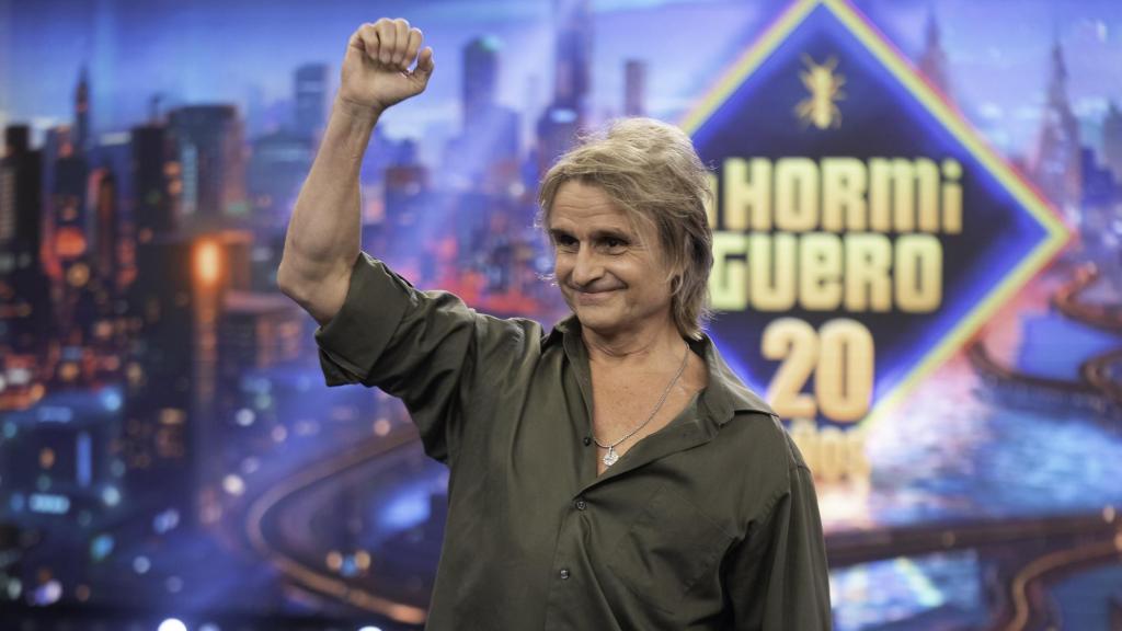 Nacho Cano, en su visita al plató de 'El Hormiguero'.