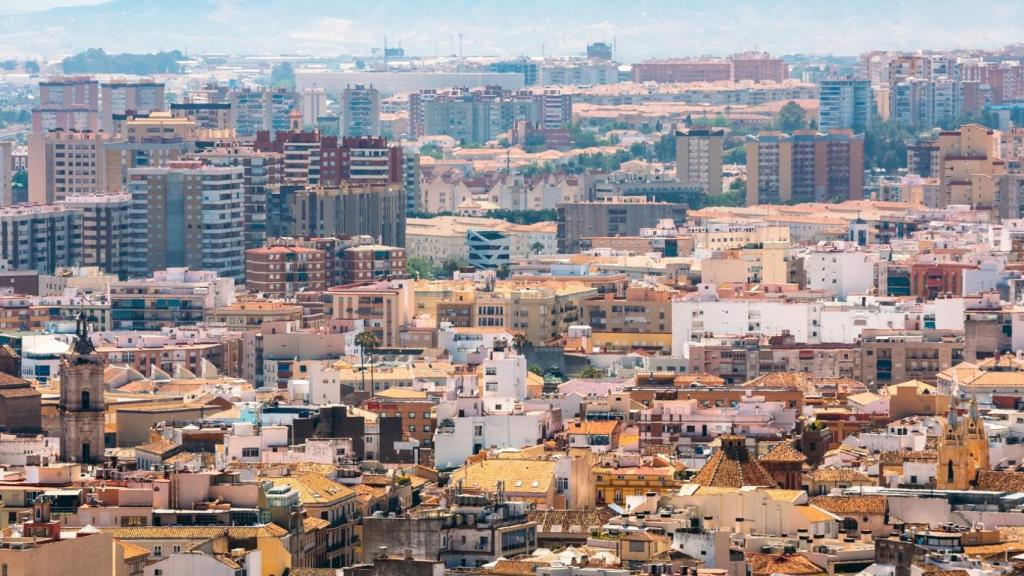 Vistas de Málaga.