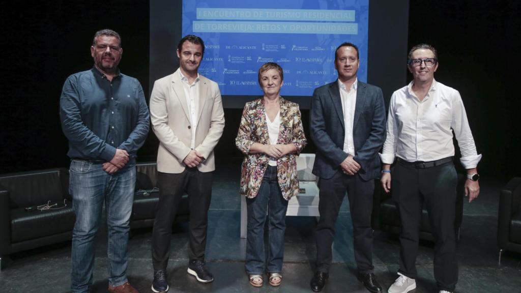 Héctor Fernández, Eduardo Dolón, Marián Cano, Juan López y Cristóbal Ruiz.