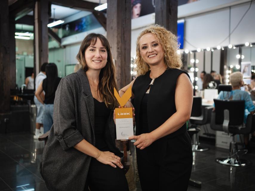 Lucía Barranco y Lucía Castro, la gerente y la directora de Harpo.