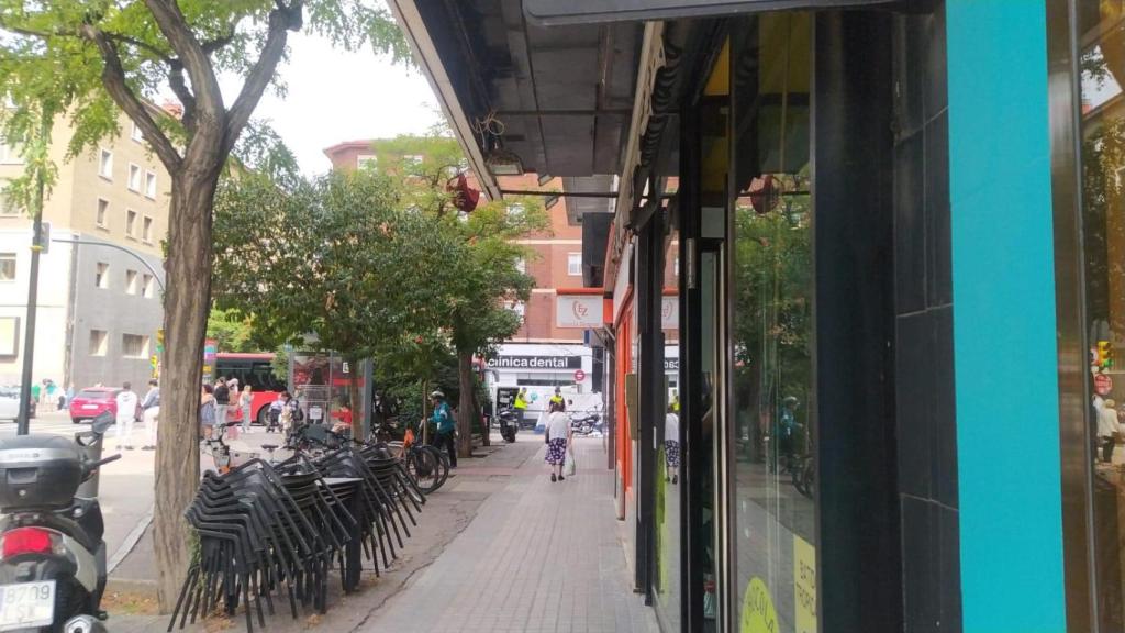 Accidente en la avenida Valencia de Zaragoza.