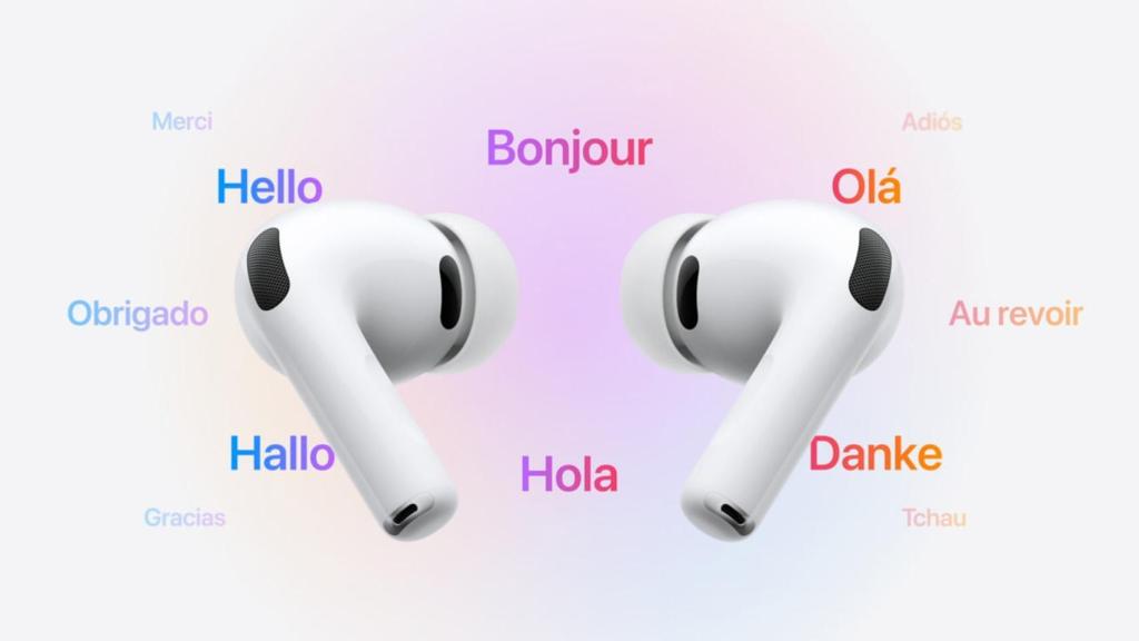 Live Translation en los AirPods Pro 3.
