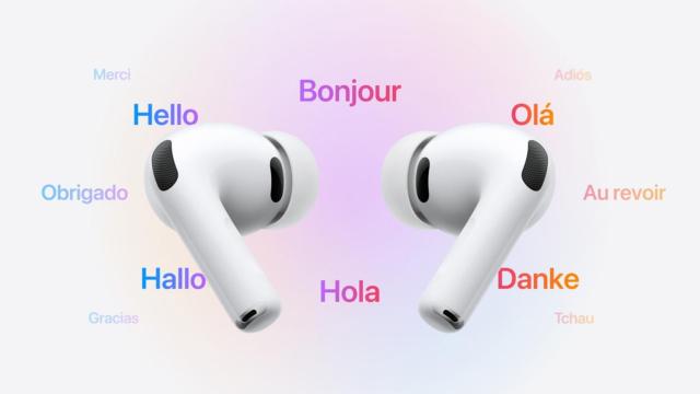 Live Translation en los AirPods Pro 3.