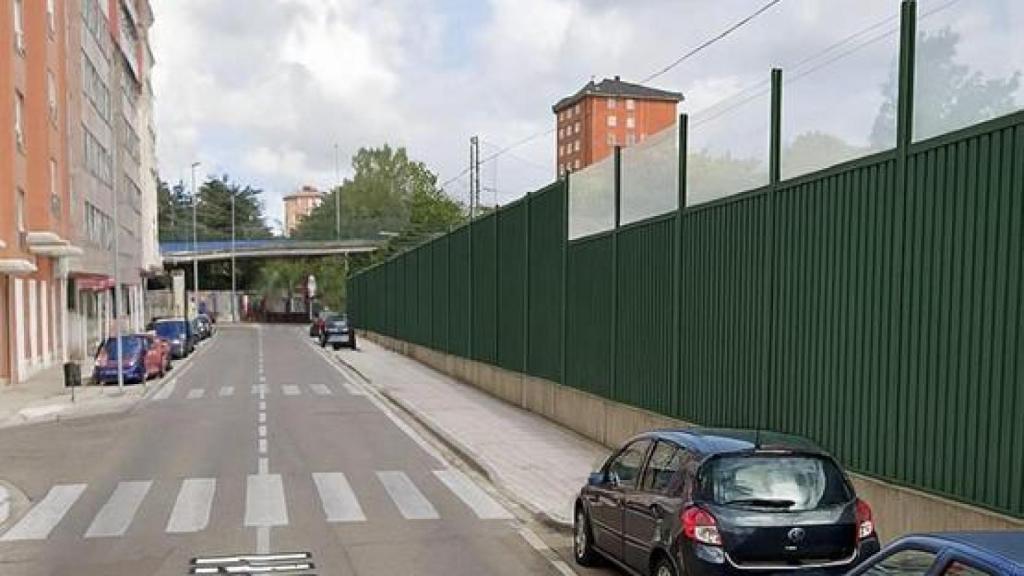 La simulación de las pantallas en la calle Jardines