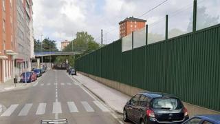 La simulación de las pantallas en la calle Jardines