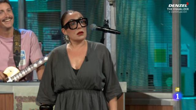 Candela Peña, en 'La Revuelta' este martes.