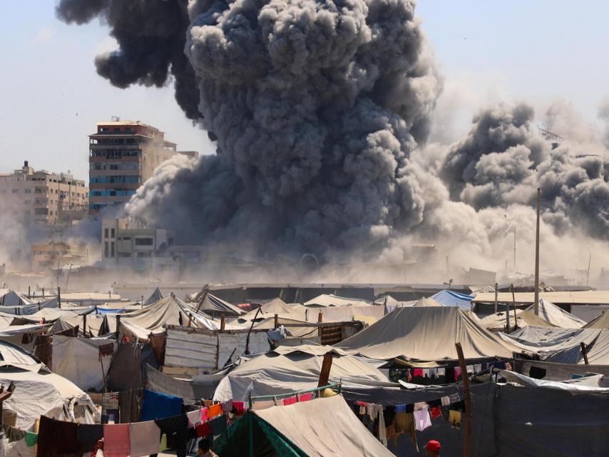 Ataque de Israel contra los terroristas de Hamás en Gaza.