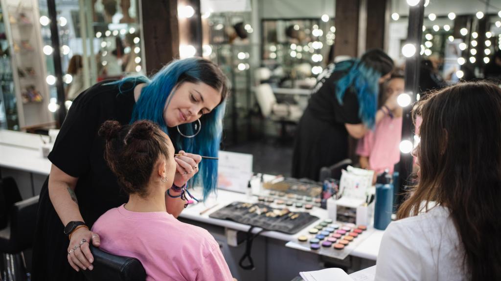 Interior de la escuela Harpo.