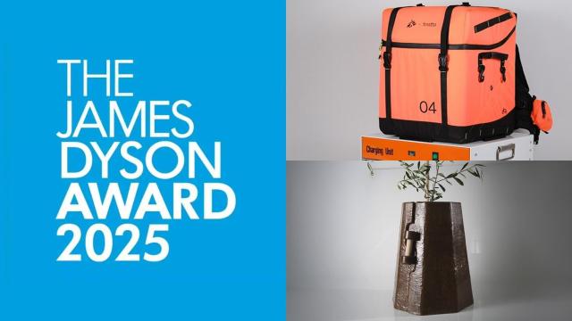 Fotomontaje con los inventos de los finalistas.