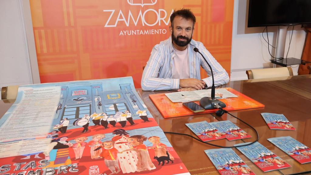 David Gago presenta el programa de las Fiestas de Septiembre 2025