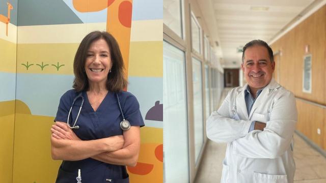 Los pediatras María José Lirola y Andrés Osuna, de los hospitales materno-Infantil Quirónsalud Sevilla y Quirónsalud Infanta Luisa