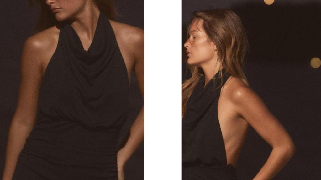 Vestido largo 'halter'. Ref. 3152/212/800