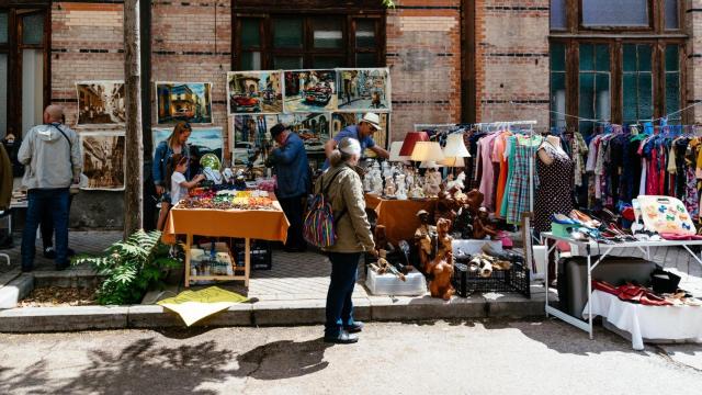 Un mercado muy conocido.