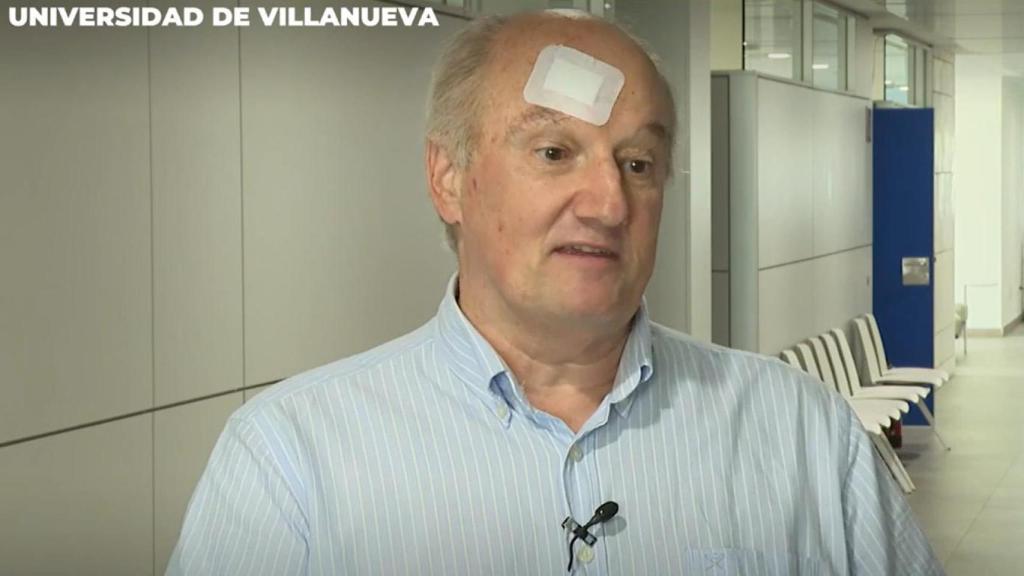 Imagen de Borja Adsuara en una entrevista en Telecinco.